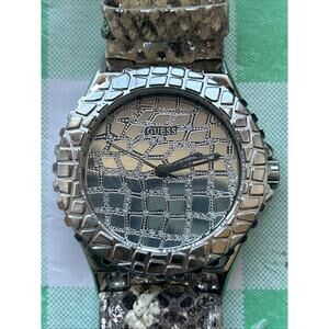 Guess Snakeskin Style Band Women’s Quartz Watch